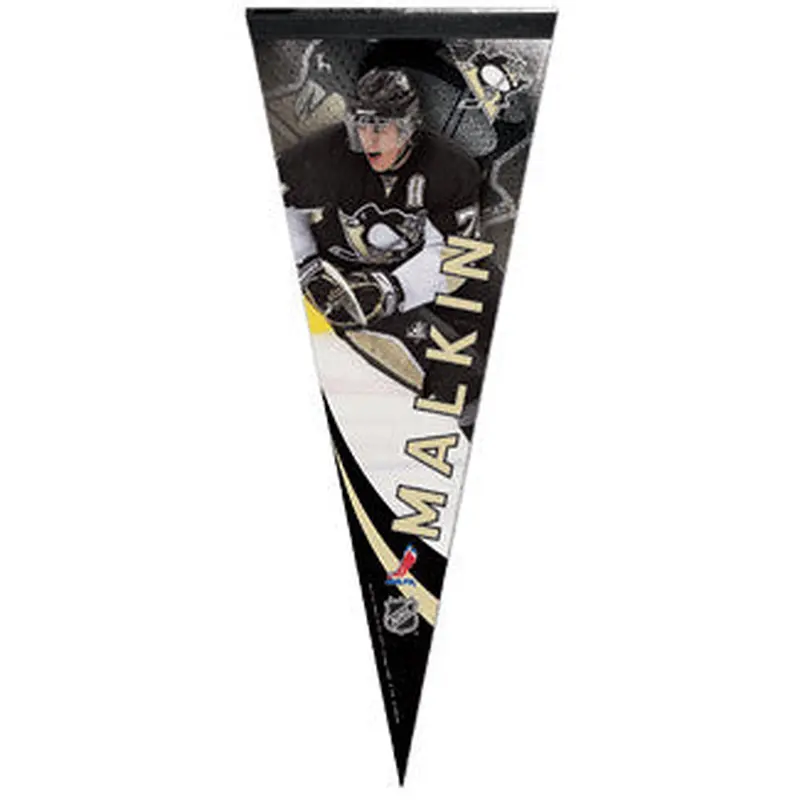 Evgeni Malkin "Action" Pittsburgh Penguins Premium Felt Pennant L.E. /2,009 - Wincraft Inc.