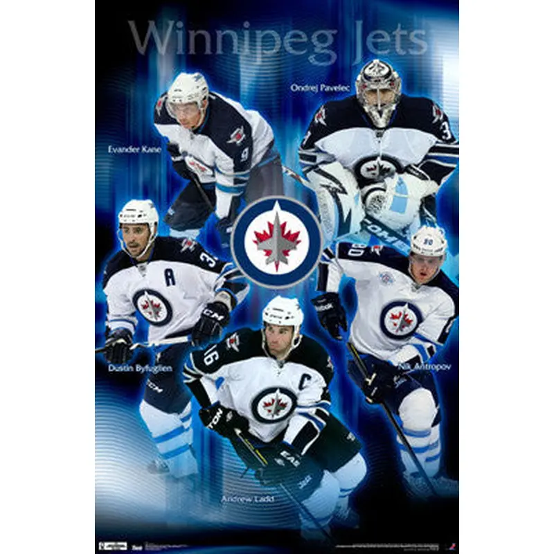 Winnipeg Jets "Superstars" 2011-12 Poster - Costacos Sports