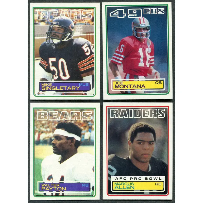 1983 Topps Football Complete Set NM NM/MT (396) (24-635)