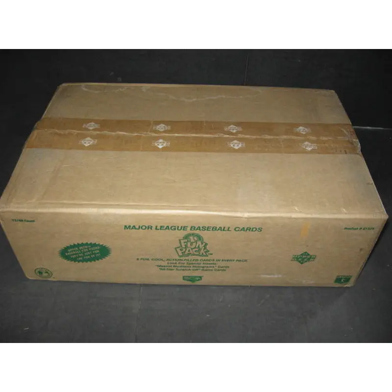 1993 Upper Deck Fun Pack Baseball Case (12 Box)