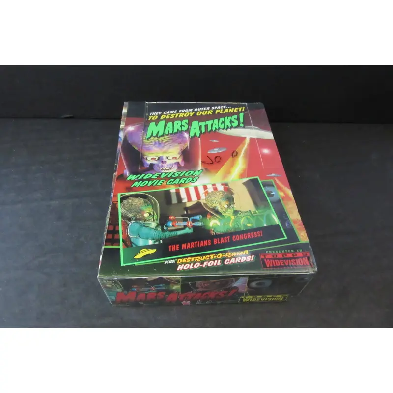 1996 Topps Widevision Mars Attacks Box