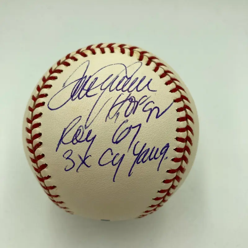 Tom Seaver "HOF 1992 ROY 1967 3X Cy Young" Signed Heavily Inscribed Baseball JSA