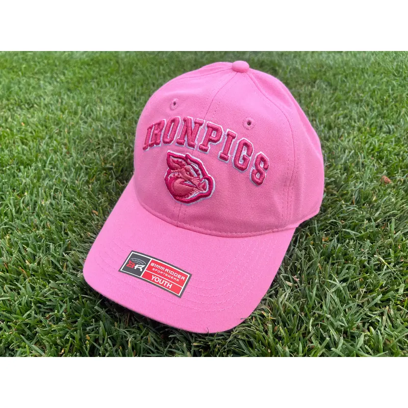 Lehigh Valley IronPigs Youth Pink Hawk Cap