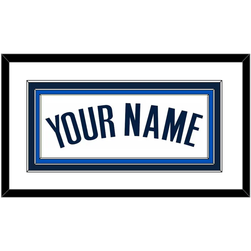 Dallas Name - White Association - Triple Mat 1