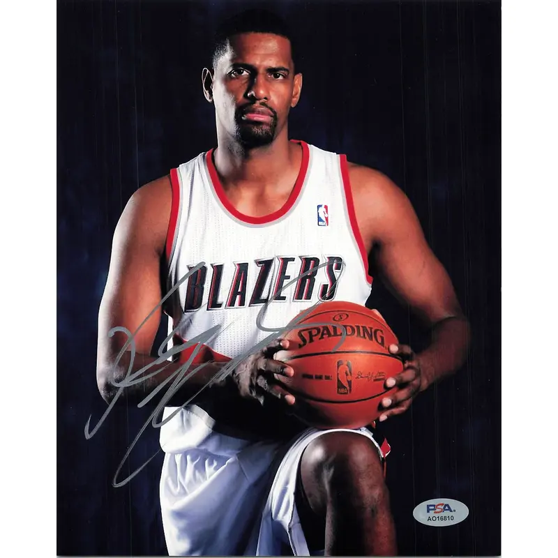 Kurt Thomas Signed 8x10 Photo PSA Bulls Autographed