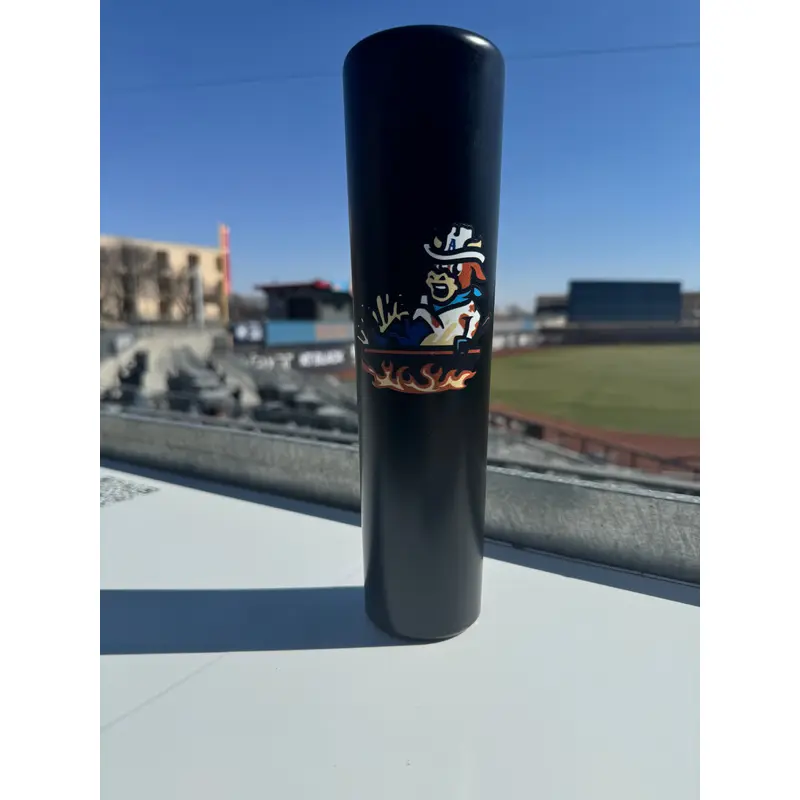 Amarillo Sod Poodles Calf Fries Black Skillet Dugout Mug