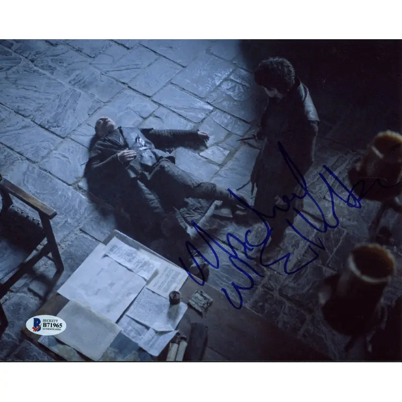 Michael McElhatton Game Of Thrones Authentic Signed 8X10 Photo BAS #B71965