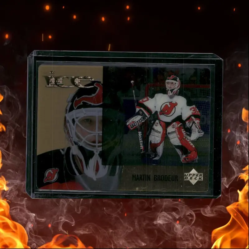 1998-99 Upper Deck McDonald's Martin Brodeur Ice Gold Clear (A) #MCD 17