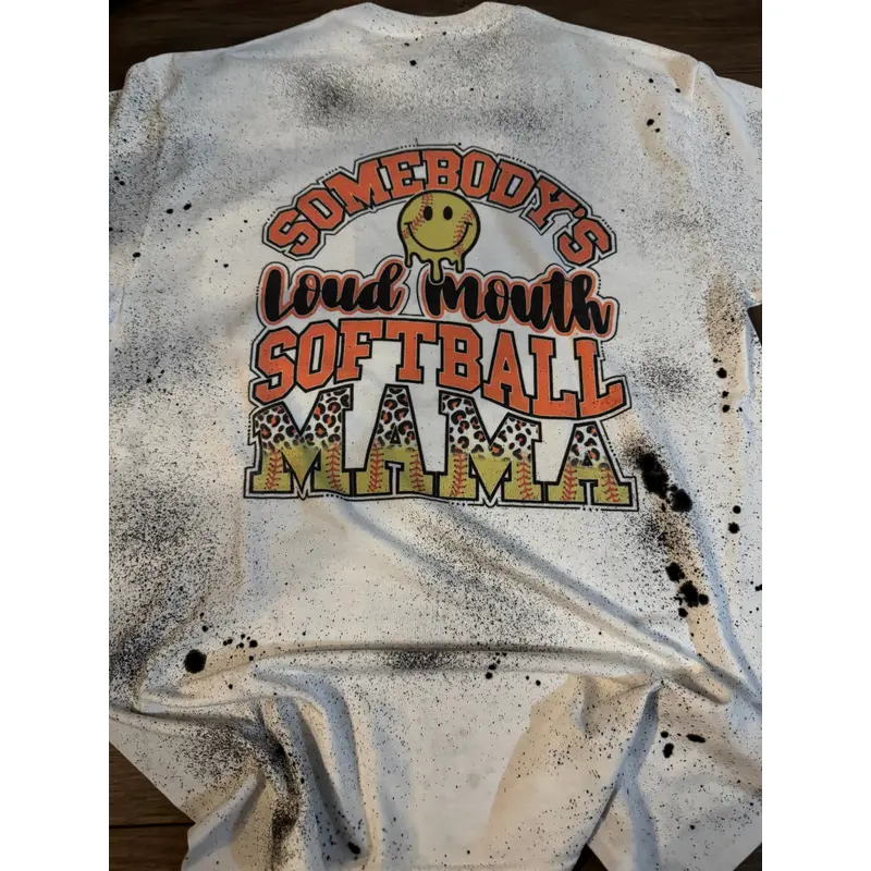 Loud Mouth Softball Mama - medium