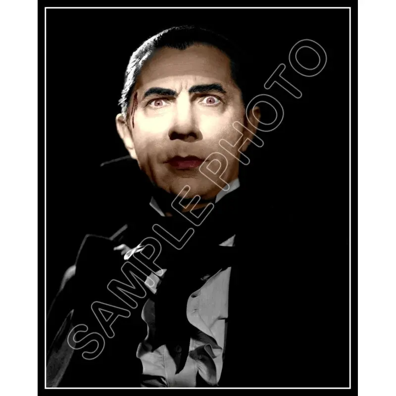 1931 Bela Lugosi Colorized 8X10 Photo - Dracula - 3215