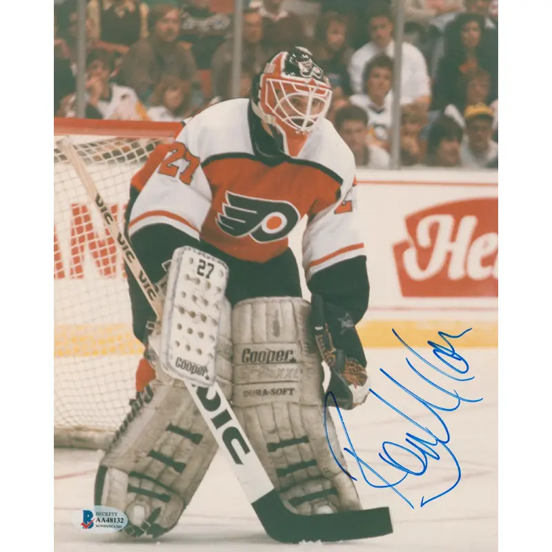 Flyers Ron Hextall Authentic Signed 8x10 Photo Autographed BAS #AA48132