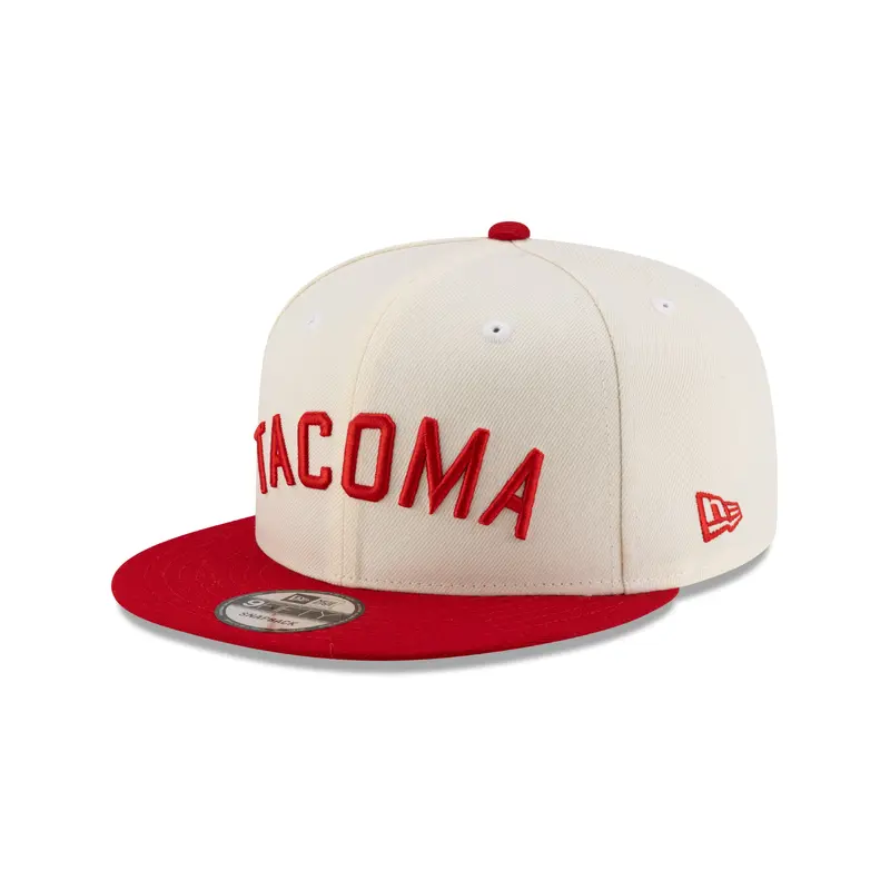 Tacoma Rainiers New Era 9Fifty Chrome Red Slammin' Sam Snapback Cap