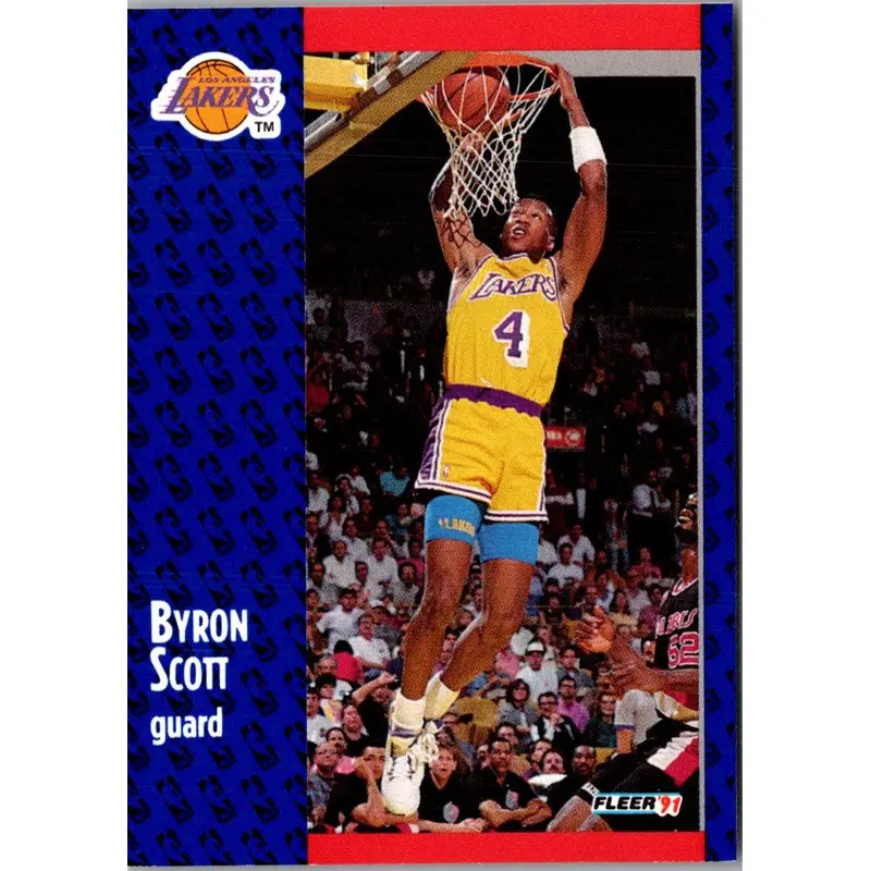 1991 Fleer Byron Scott #102