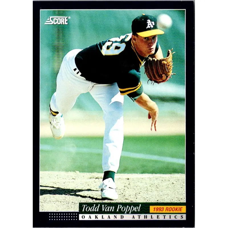 1994 Score Todd Van Poppel #607