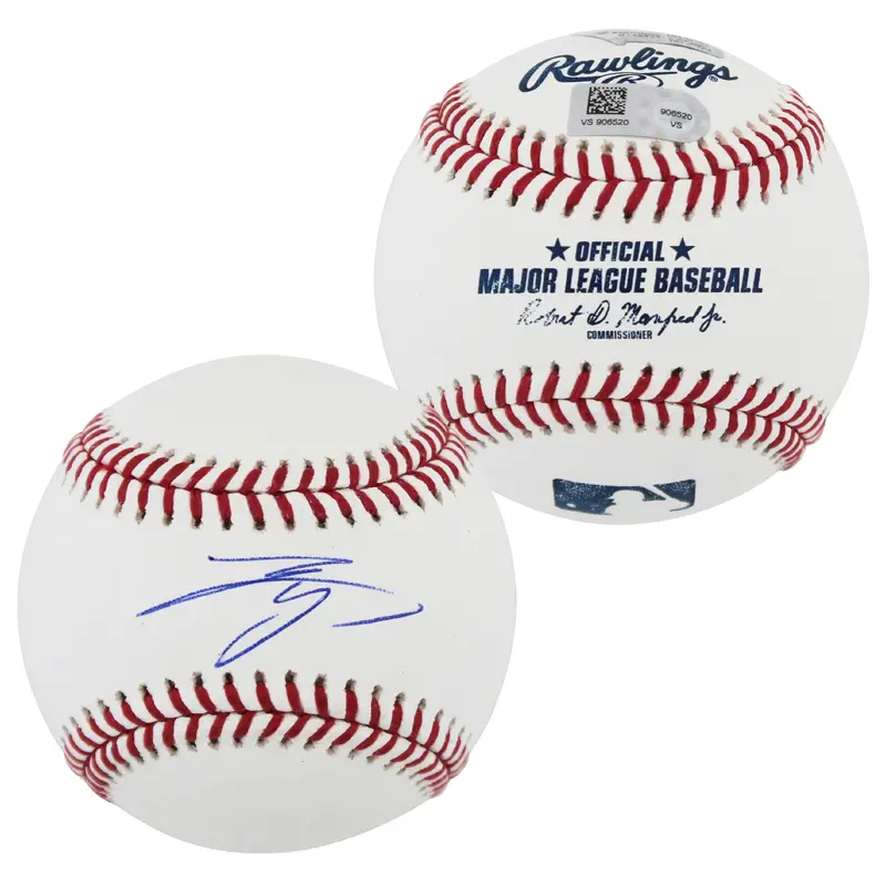Dodgers Shohei Ohtani Authentic Signed Oml Baseball Fanatics #B149817