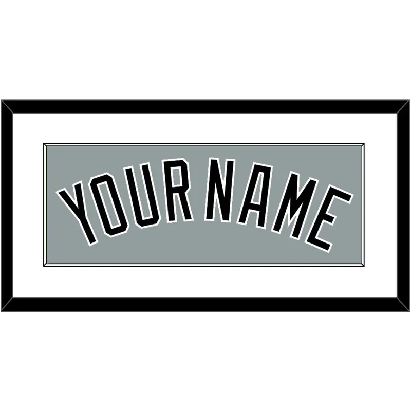 Chicago Name - Road Gray - Single Mat 1