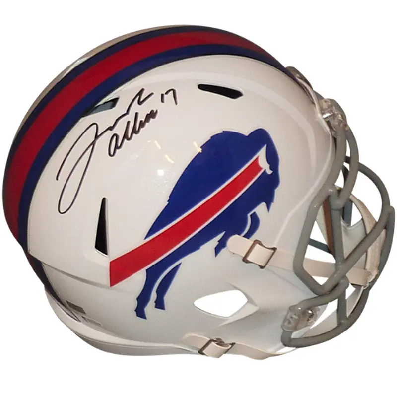 Josh Allen Autographed Buffalo Bills Deluxe Full-Size Speed Replica Helmet - Beckett