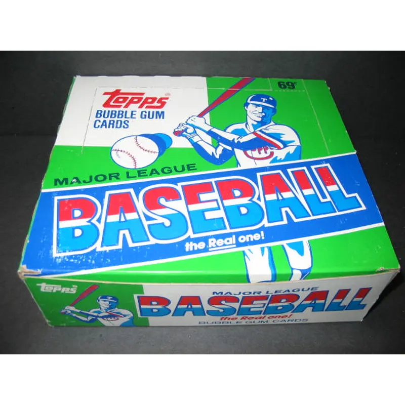 1987 Topps Baseball Unopened Cello Box (Authenticate)