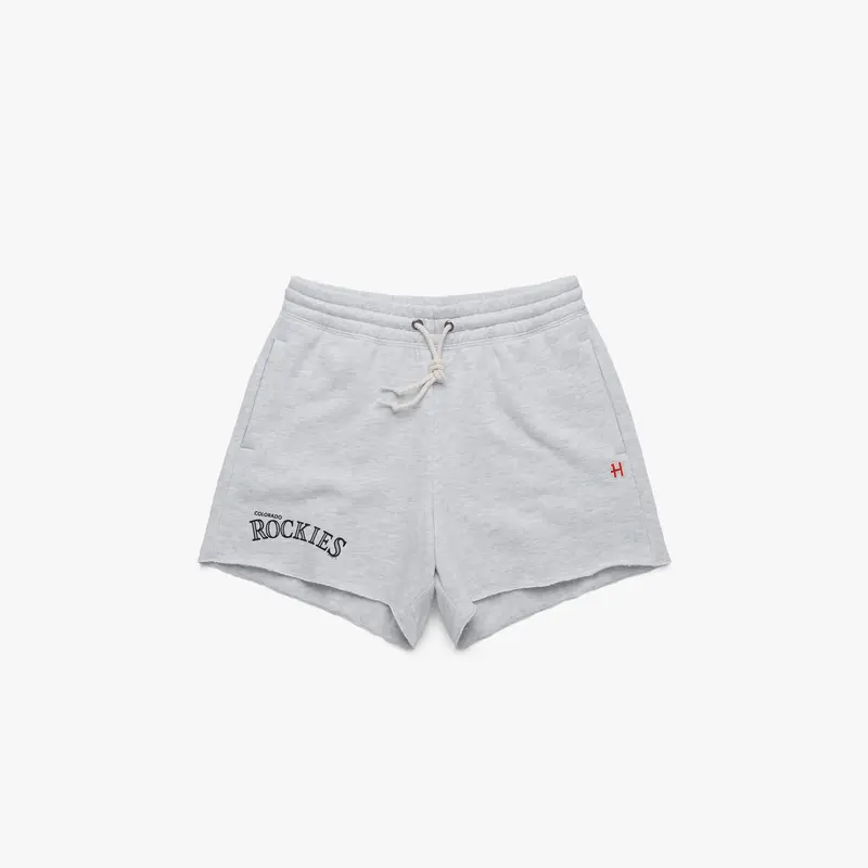 Women's Colorado Rockies Jersey Logo '17 Sweat Shorts