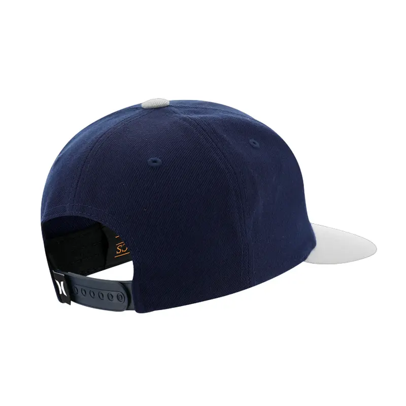 HURLEY NAVY BLUE/GRAY TAHOE HAT MENS SNAPBACK HIHM0067 434