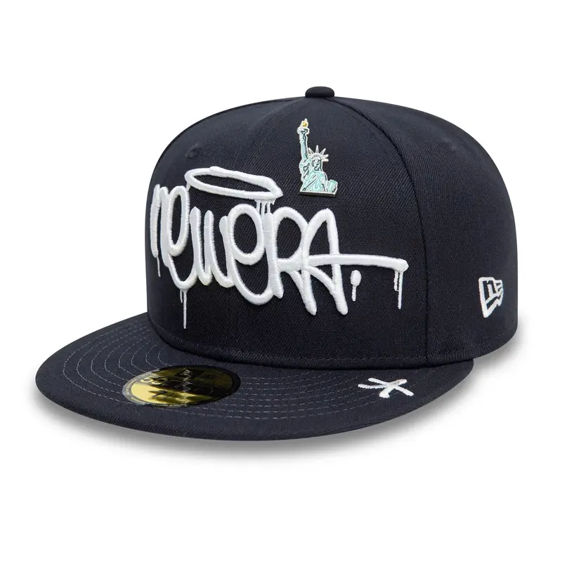 New Era Graphic Navy 59FIFTY Fitted Cap
