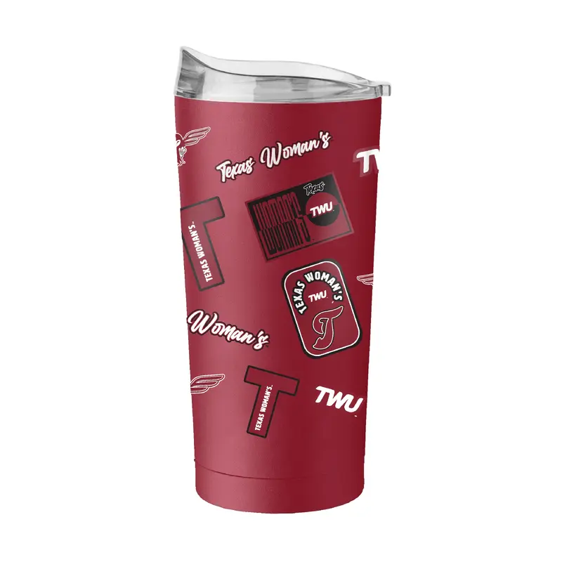 Texas Womens University 20oz Dreamweave Powder Coat Tumbler