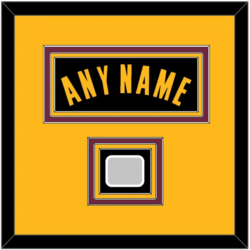 Cleveland Name & Champions Patch - Black Pride (2015-2017) - Triple Mat 3