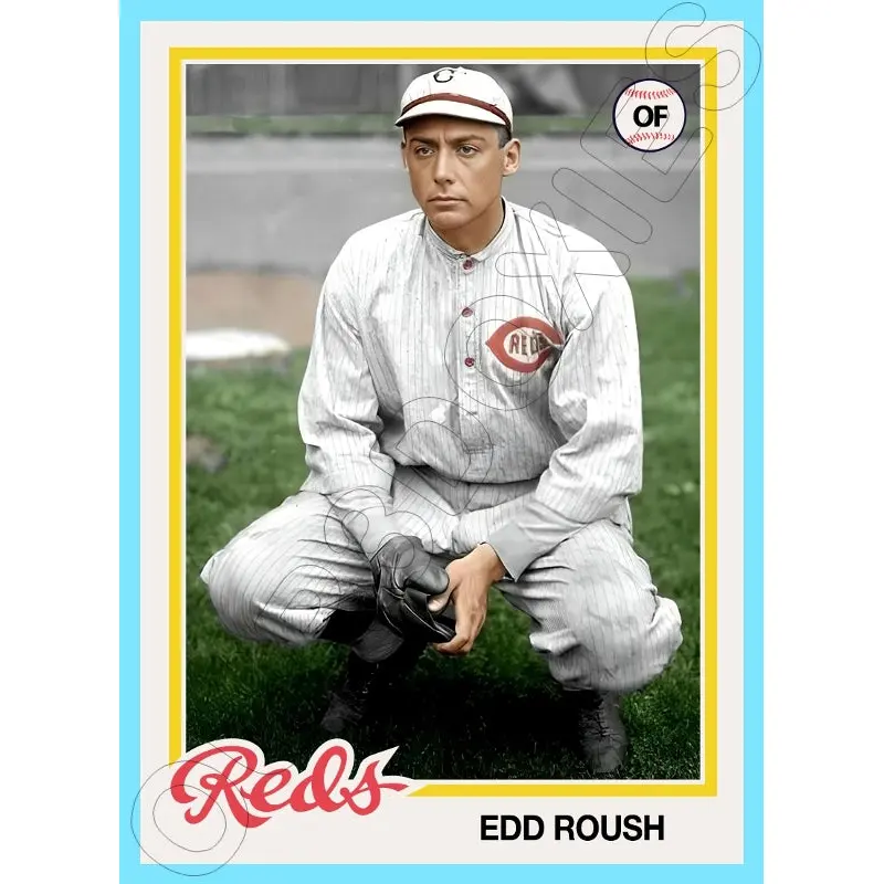 Edd Roush 1978 Topps Custom Card - 4902