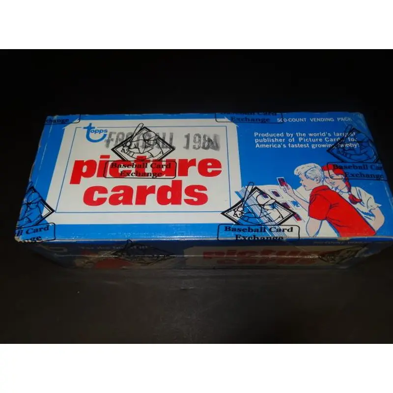 1980 Topps Football Unopened Vending Box