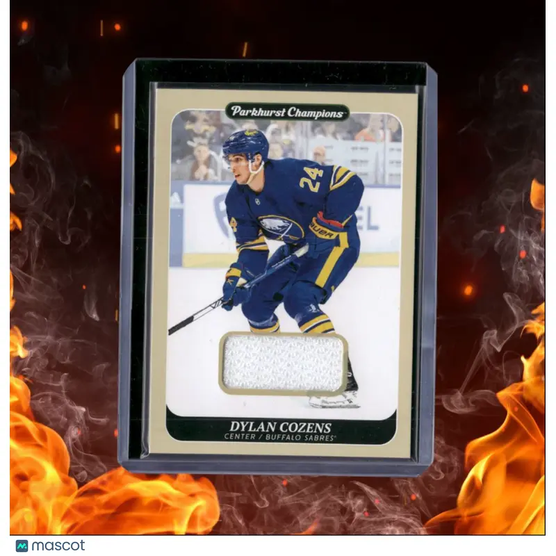 2023-24 Upper Deck Parkhurst Champions Dylan Cozens Jersey Game-Used #2