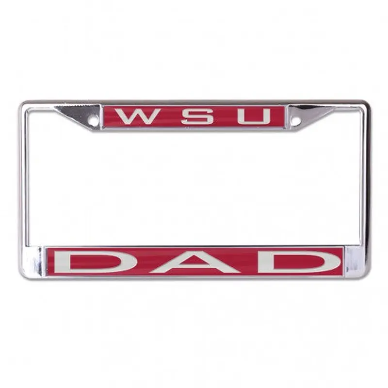 WSU DAD License Plate Frame