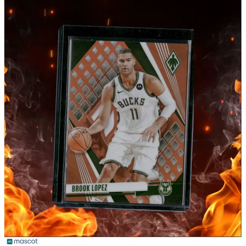 2023-24 Panini Phoenix Brook Lopez Orange 14/99 #213