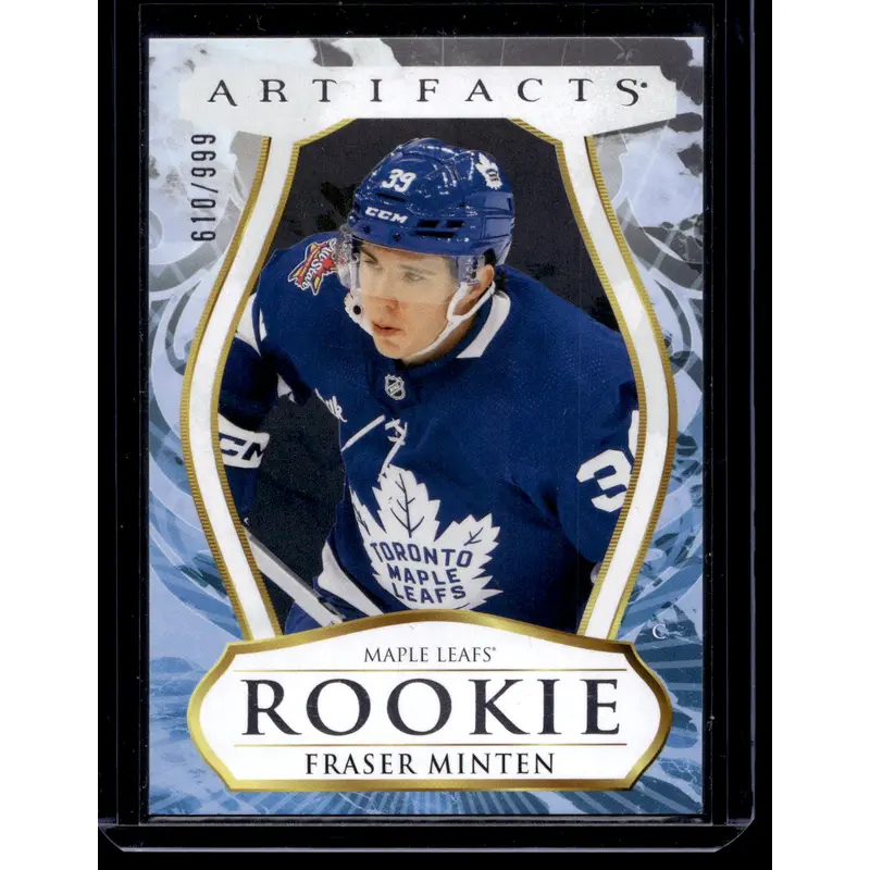 2023-24 Upper Deck Artifacts - Rookie Redemptions - Fraser Minten #228 /999 RY