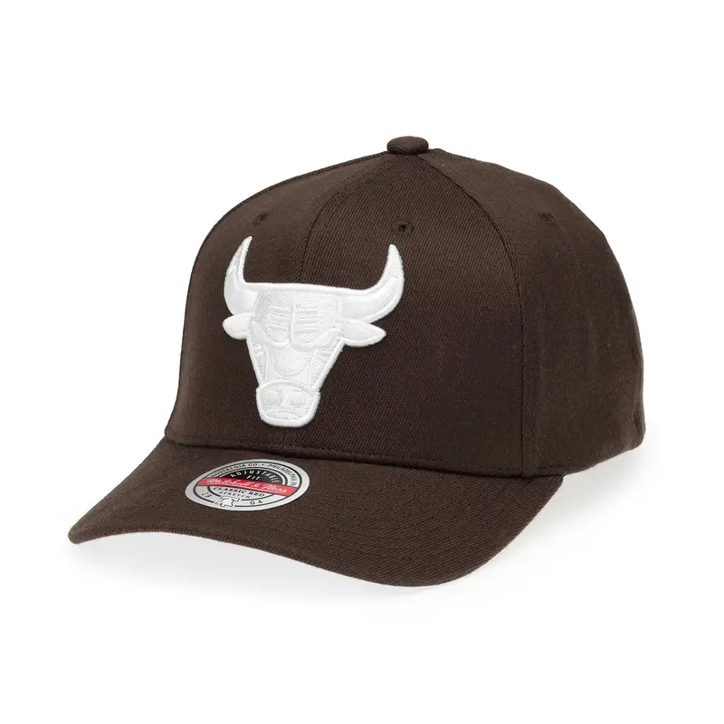 Mitchell & Ness - Choco Blush Classic Red Snapback - Chicago Bulls - Brown/Pink UV