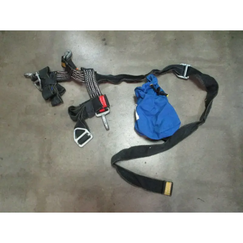 Used Black CMC Lifesaver Victim Harness