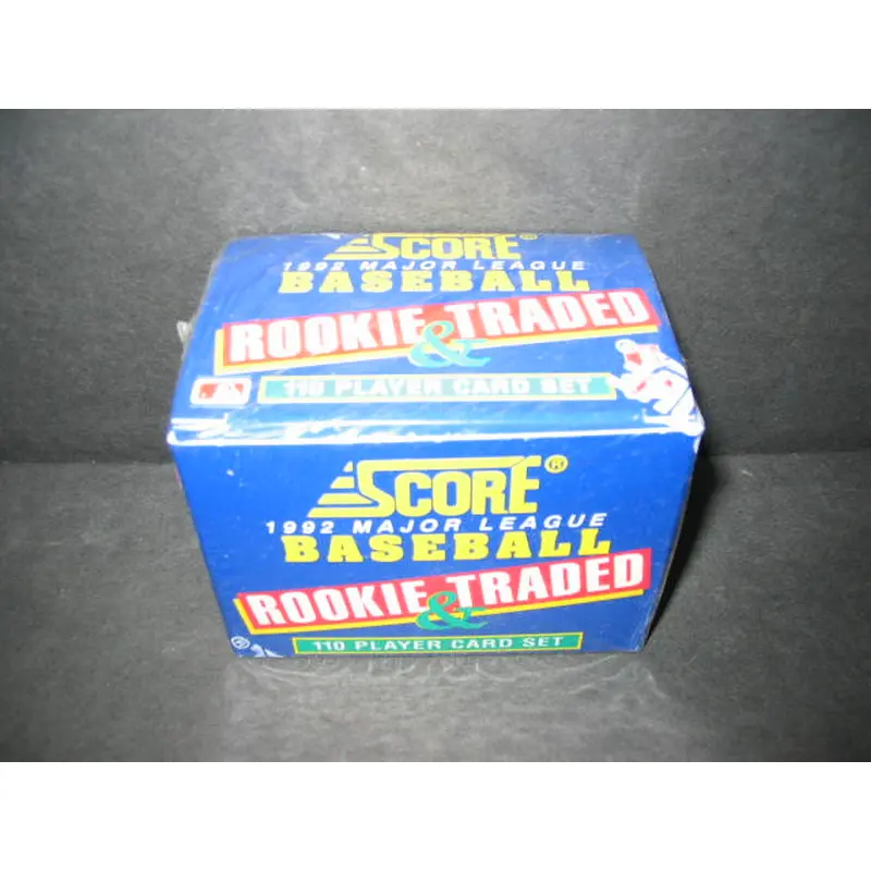 1992 Score Baseball Rookie & Traded Factory Set
