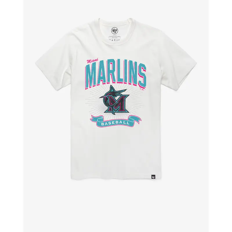 MIAMI MARLINS CITY CONNECT PRIME PLAY '47 FRANKLIN TEE
