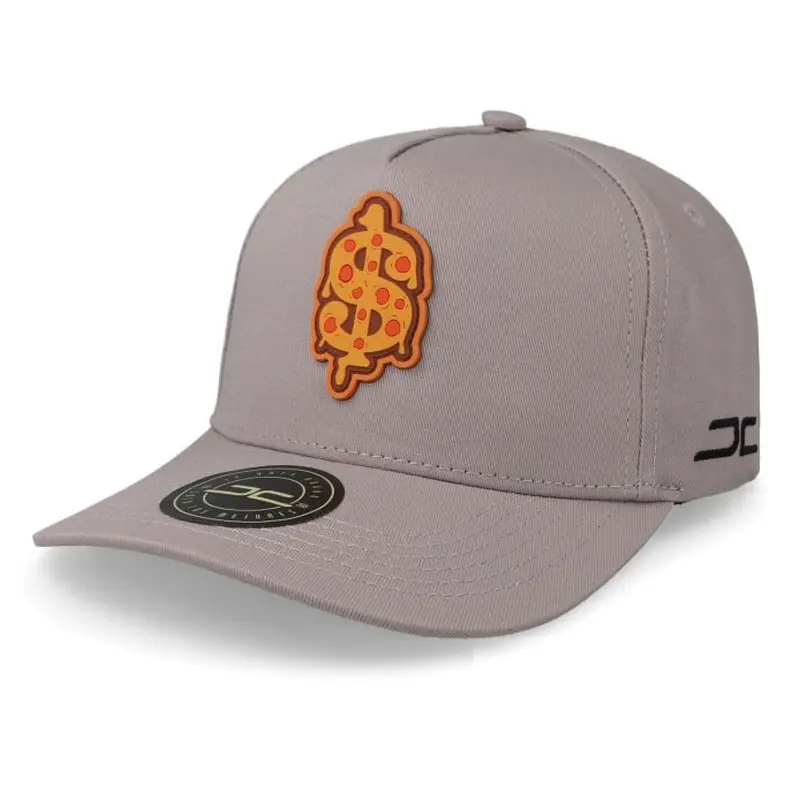 JC HATS GREY SNAPBACK JC PIZZA 1755 GREY