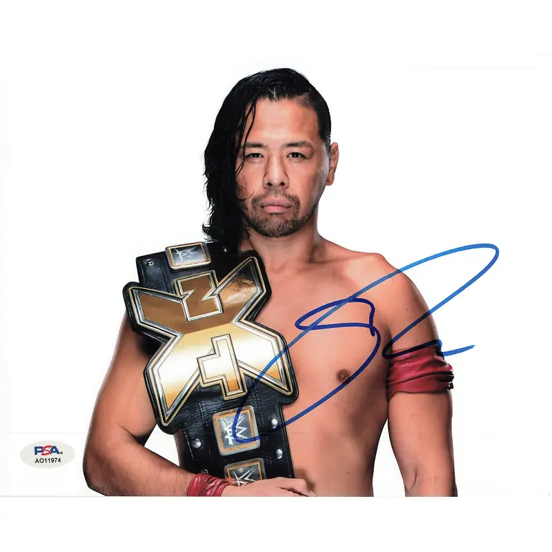 Shinsuke Nakamura signed 8x10 photo PSA/DNA Autographed WWE