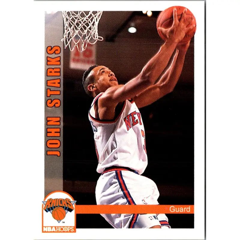 1992 Hoops John Starks #158