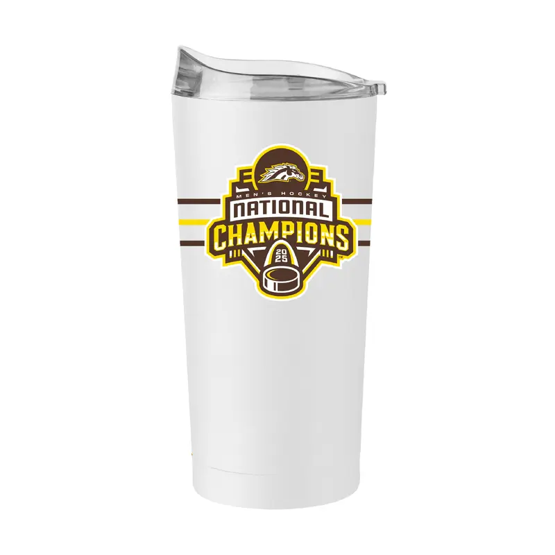 Western Michigan 2025 Mens Hockey Champions 20oz PC Tumbler