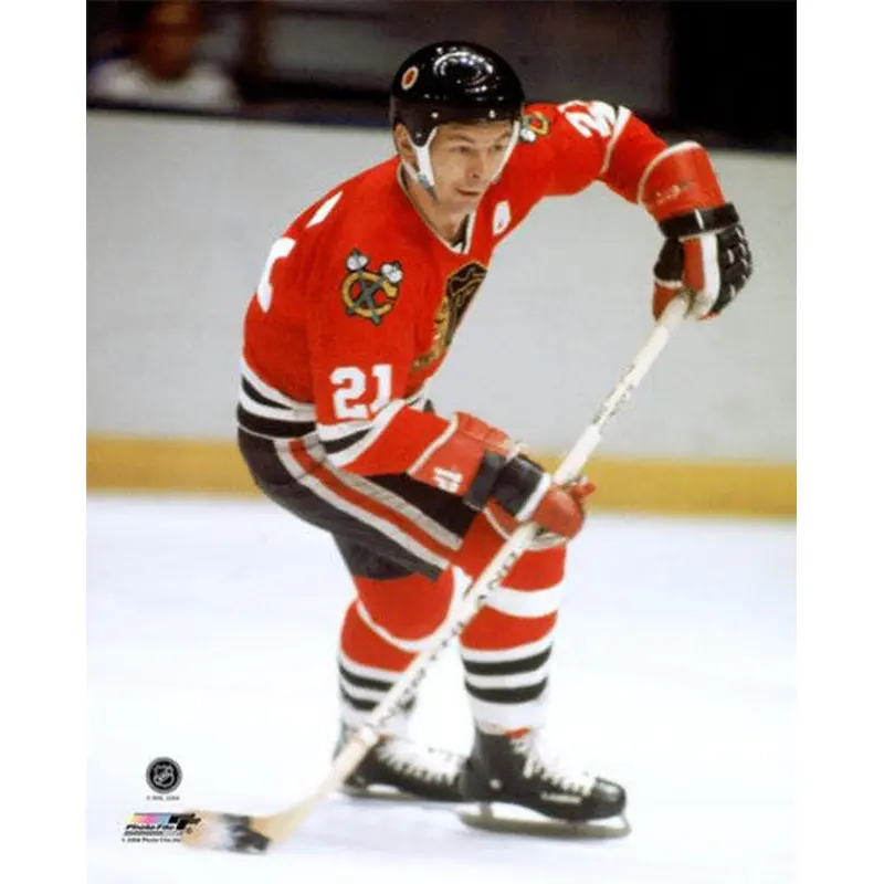 Stan Mikita Chicago Blackhawks Classic (c.1972) Premium Poster Print - Photofile Inc.