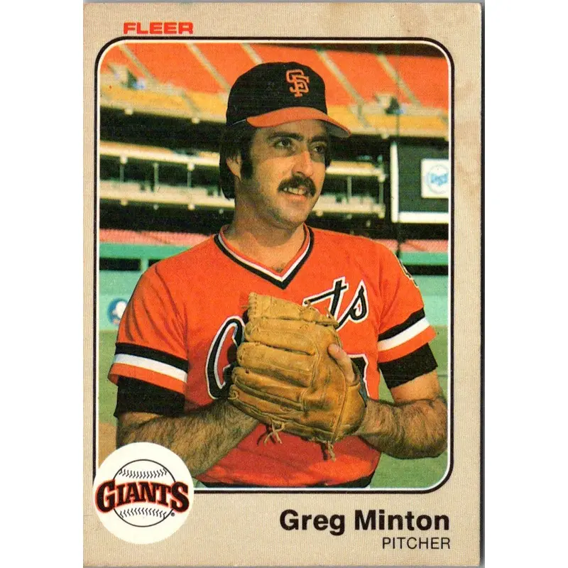 1983 Fleer Greg Minton #269