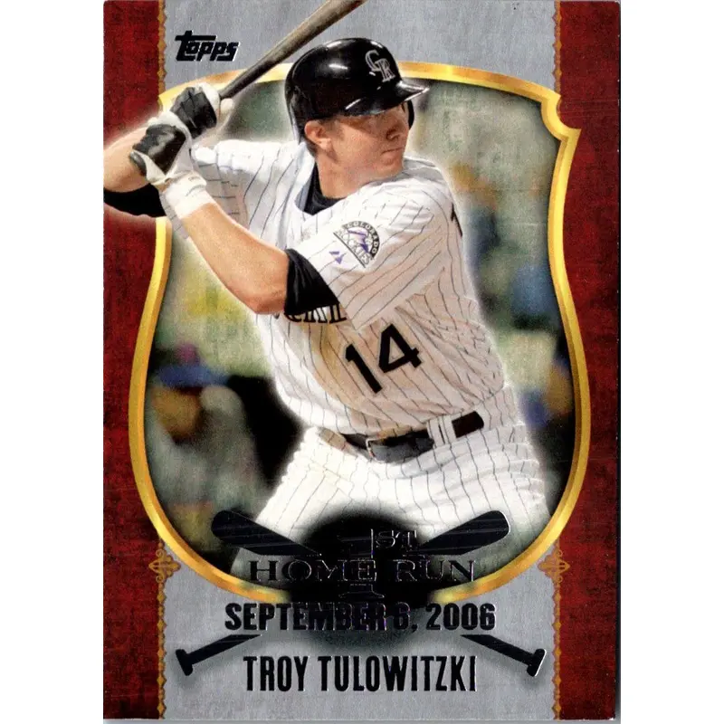 2015 Topps First Home Run Silver Troy Tulowitzki #FHR-38