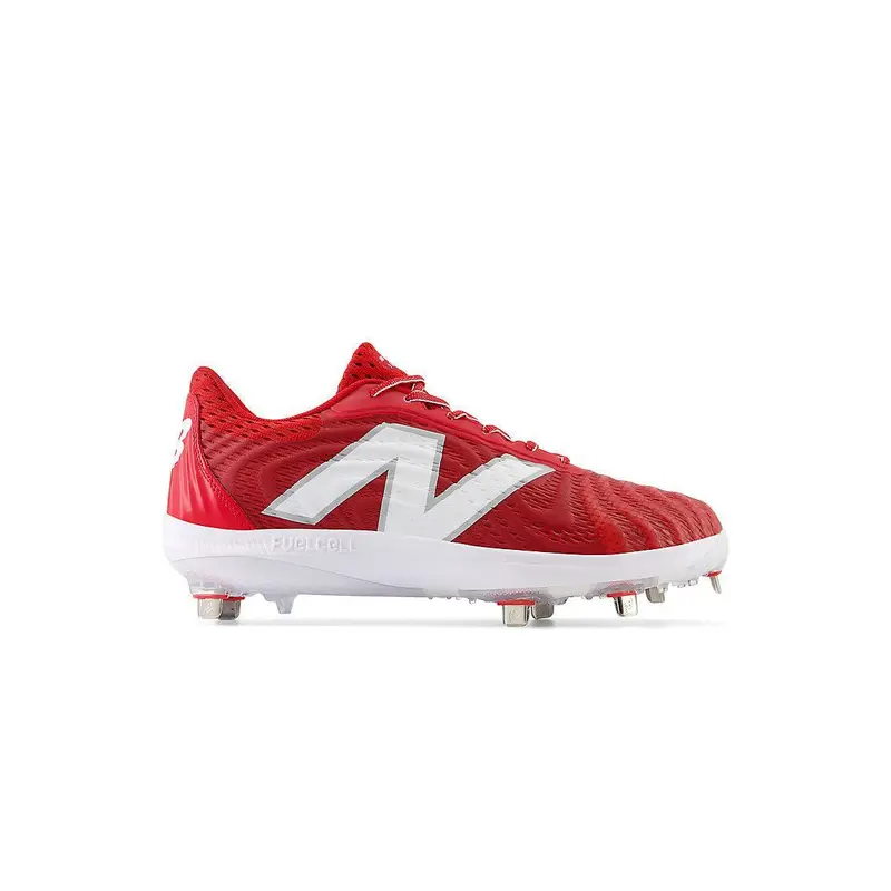New Balance Men's FuelCell 4040 V7 Metal Baseball Cleats - Team Red / White - L4040TR7