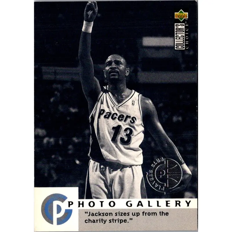 1995 Collector's Choice Player's Club Mark Jackson #401