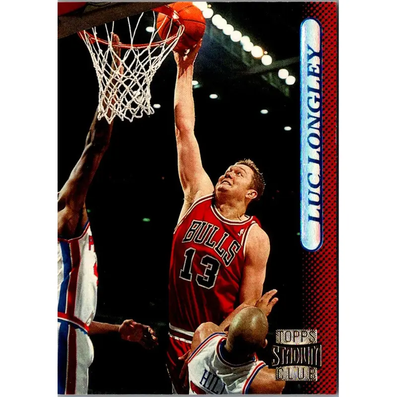 1996 Stadium Club Luc Longley #48