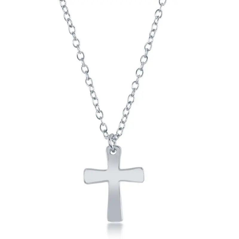 Sterling Silver Cross Necklace