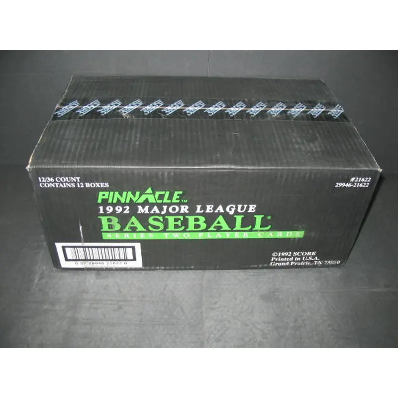 1992 Pinnacle Baseball Series 2 Case (12 Box)