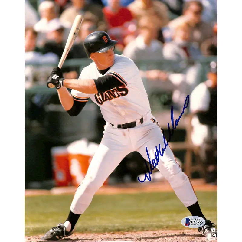 Giants Matt Williams Authentic Signed 8x10 Photo Autographed BAS 1